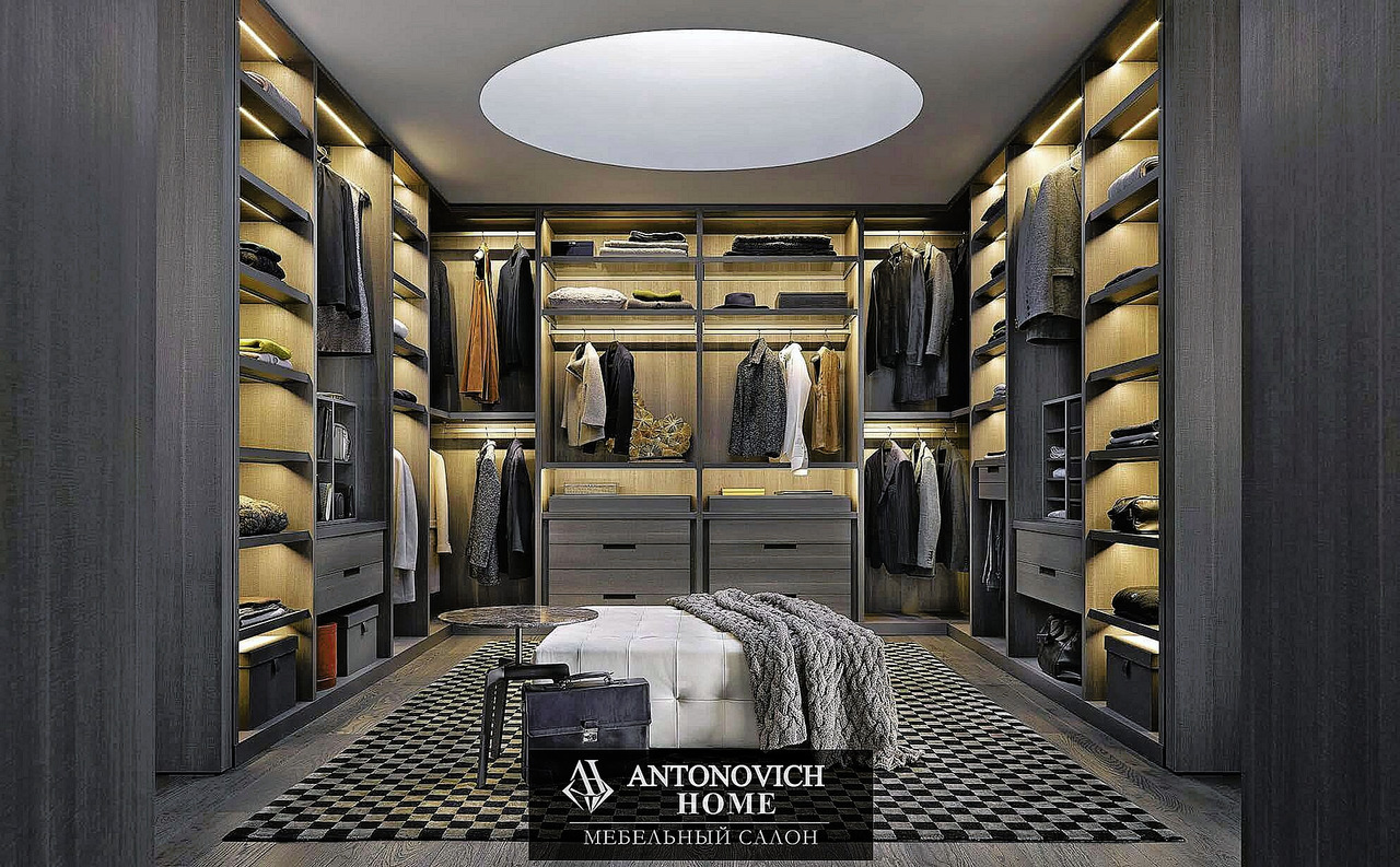 Poliform Senzafine Walk-In Wardrobe System, view 12