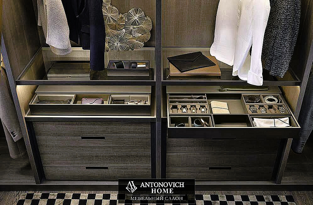 Poliform Senzafine Walk-In Wardrobe System, view 13