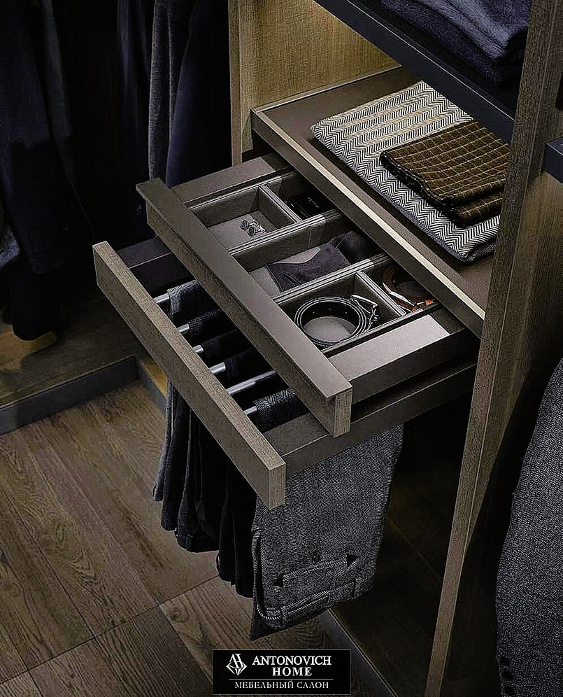 Poliform Senzafine Walk-In Wardrobe System, view 14