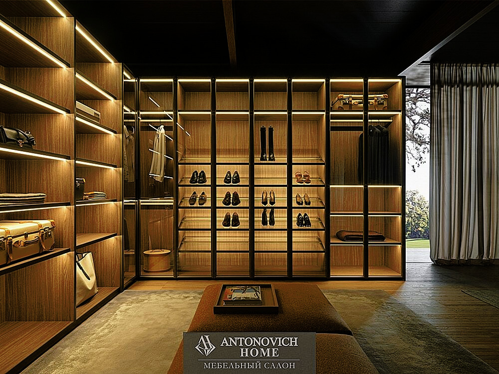 Molteni Group Gliss Master Walk-In Wardrobe