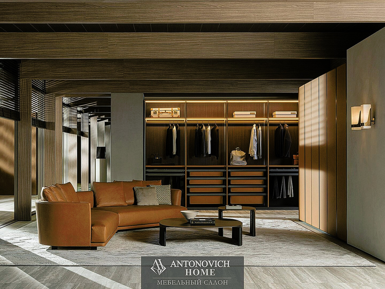 Molteni Group Gliss Master Walk-In Wardrobe, view 9