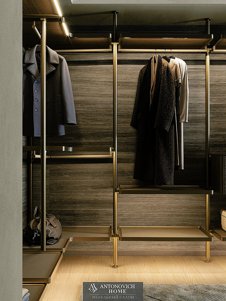 Molteni Group Hector Night Wardrobe System, view 2
