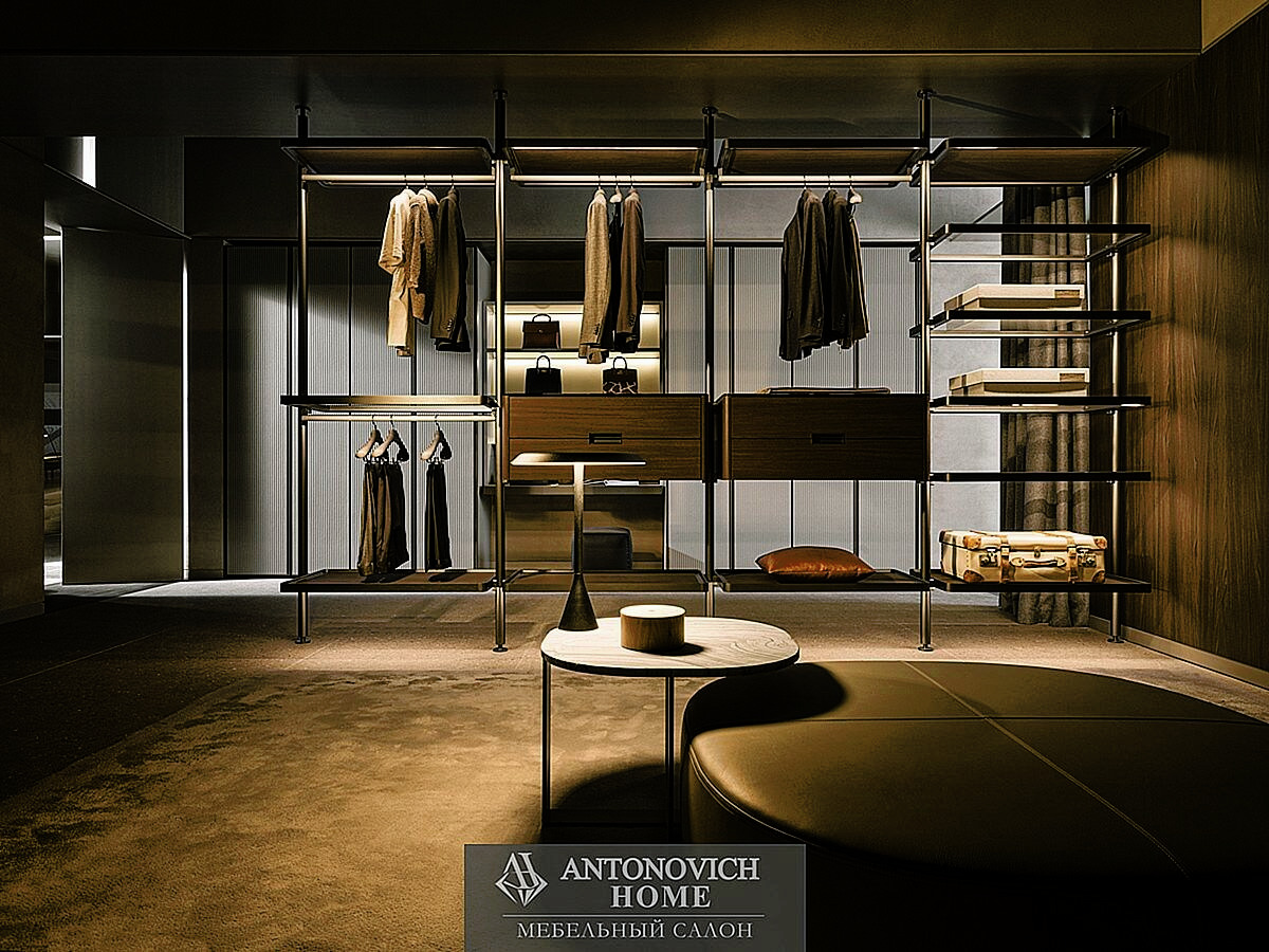 Molteni Group Hector Night Wardrobe System, view 9