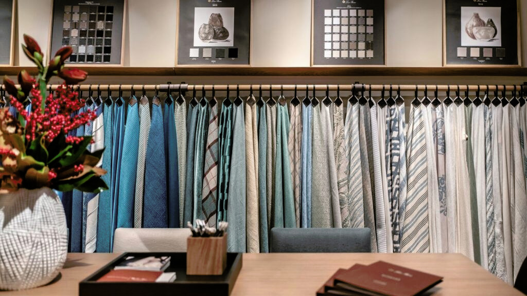 Loro Piana Interiors at Antonovych Home, fabric library