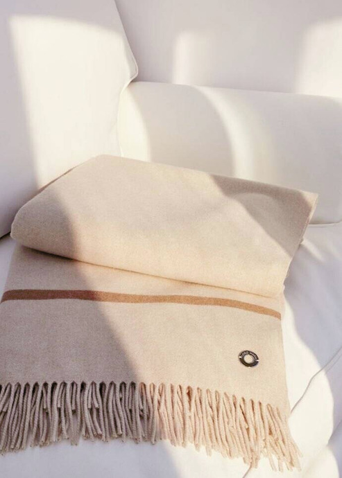 Loro Piana Interiors at Antonovych Home, throws