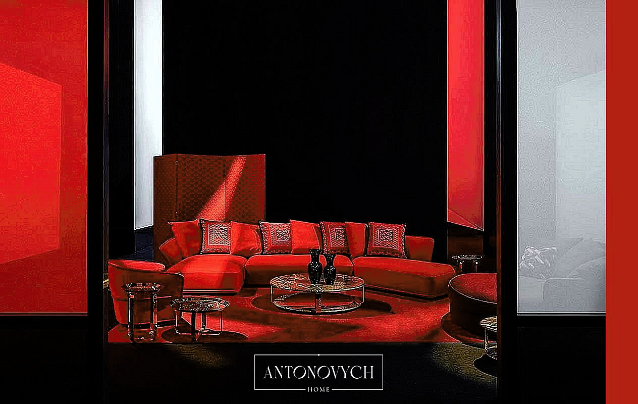 Versace Goddess Sectional Sofa, view 4