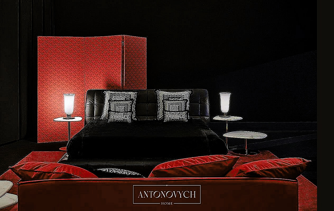 Versace Home La Medusa Bedroom, view 3