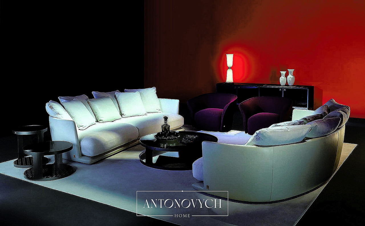 Versace La Greca Living Room Collection, view 2