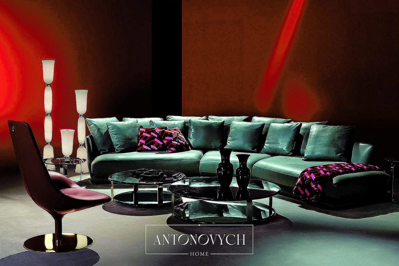 Versace La Greca Living Room Collection