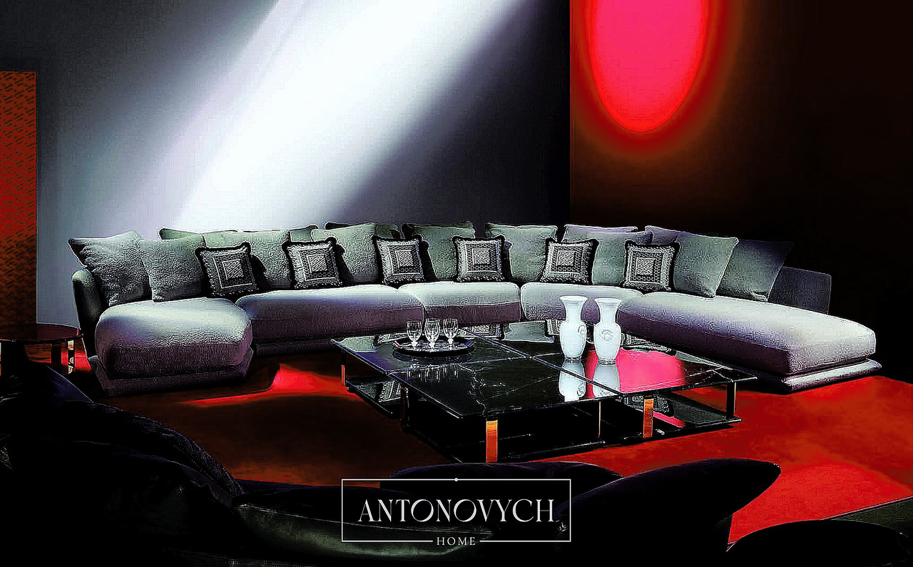 Versace La Greca Living Room Collection, view 6