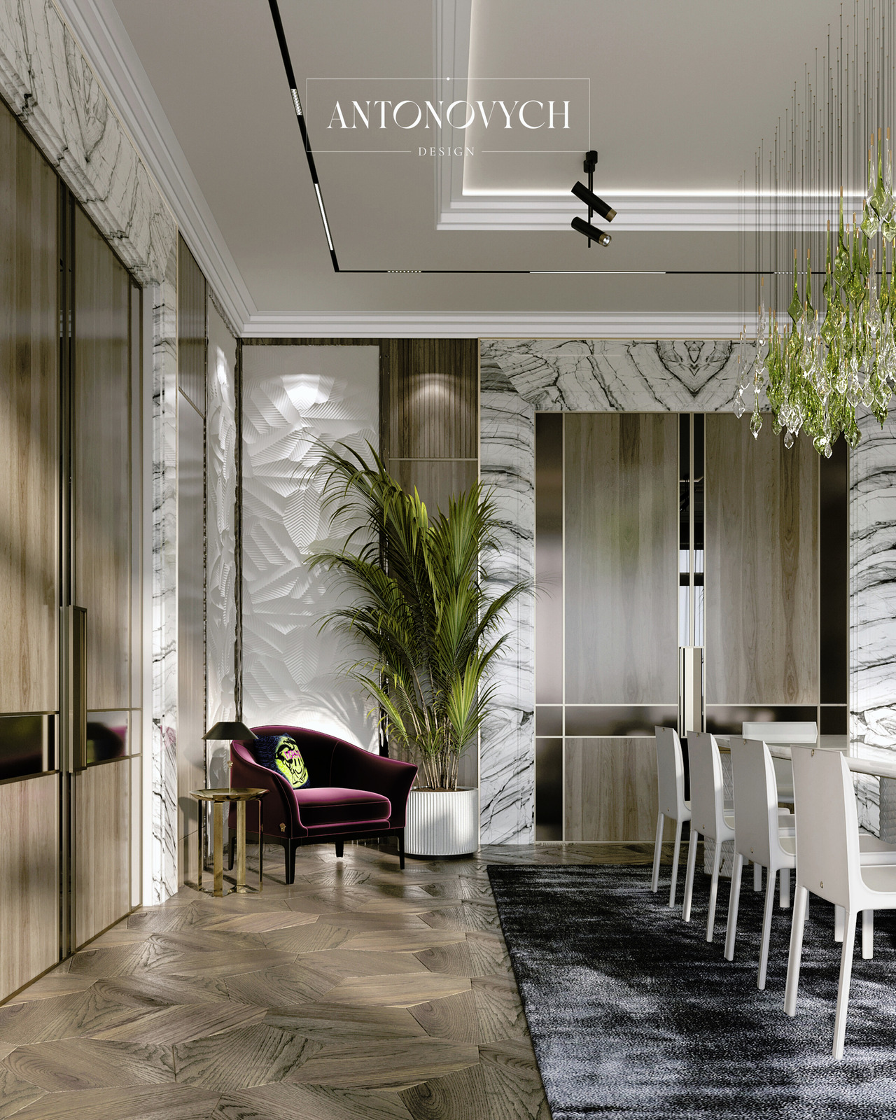 Versace Stiletto Living Room, view 6