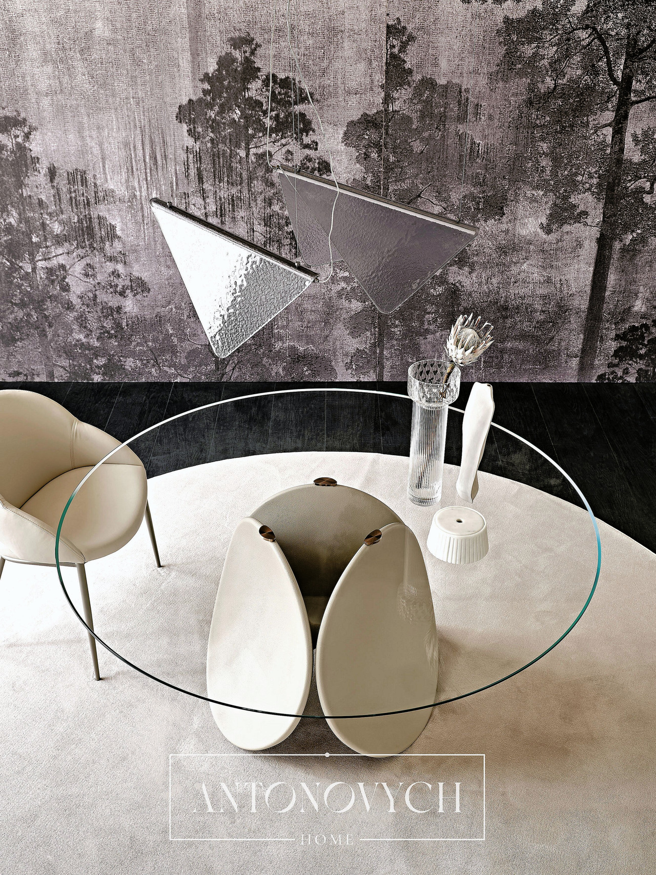 Maxim Dining Table by Cattelan Italia, view 3