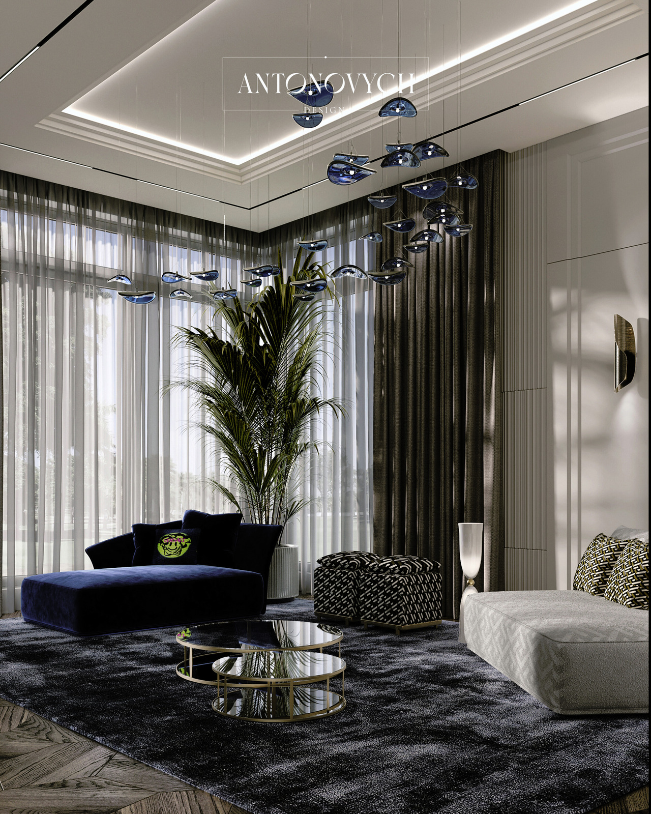 Versace Goddess Sectional Sofa, view 9