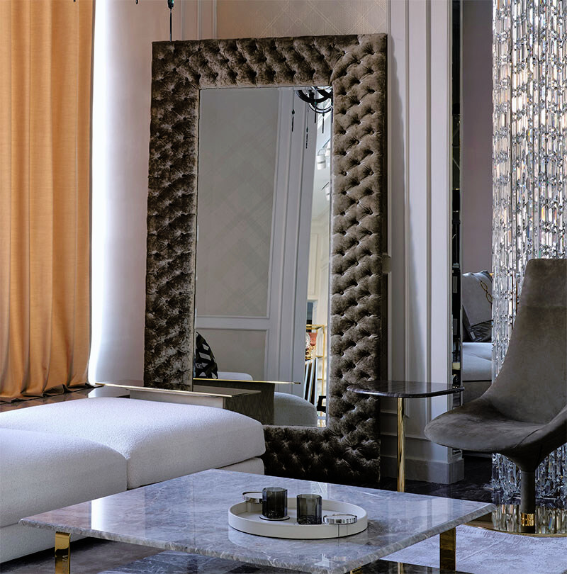 Versace Home Mirror and Coffee Table