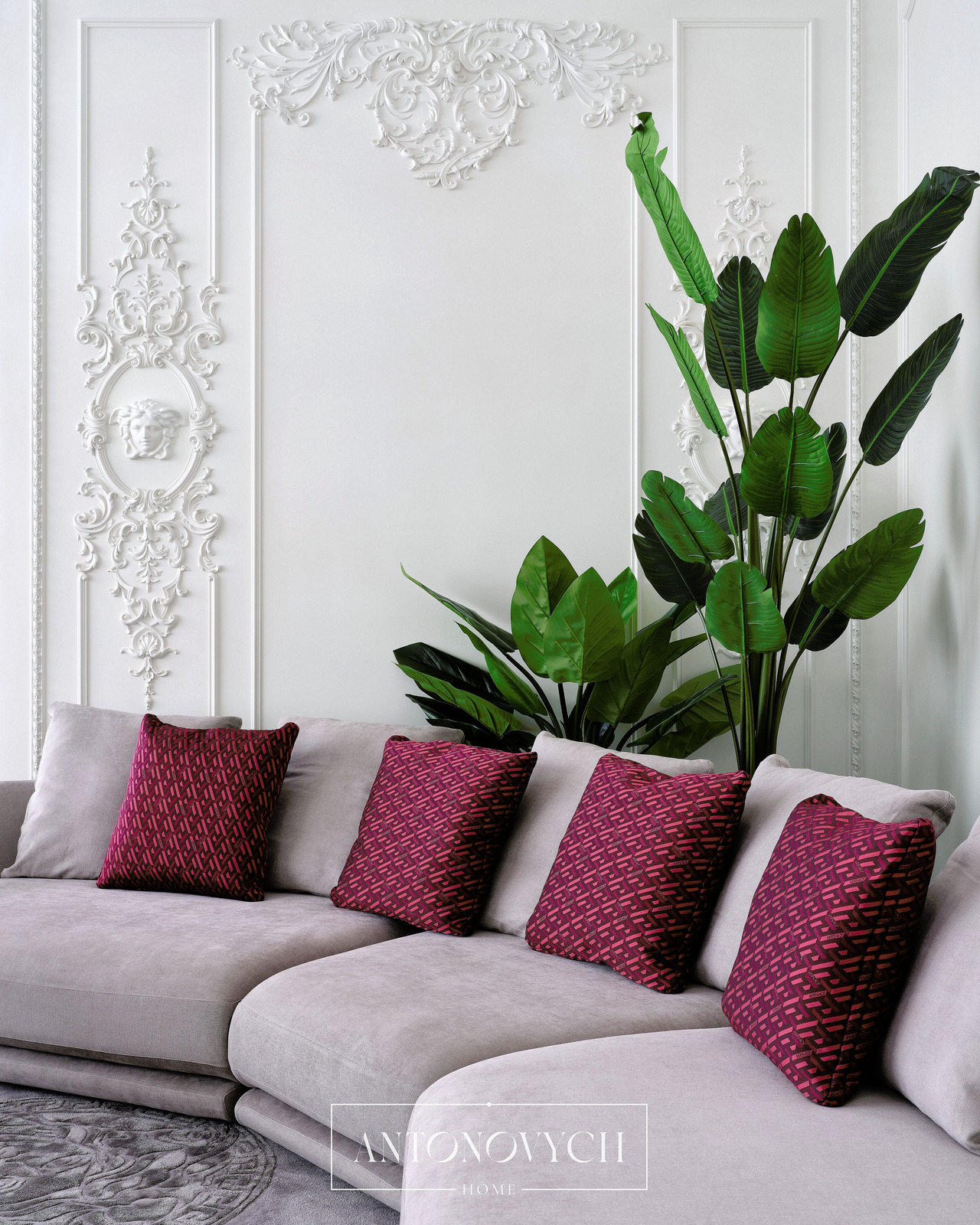 Versace Home La Greca Sofa