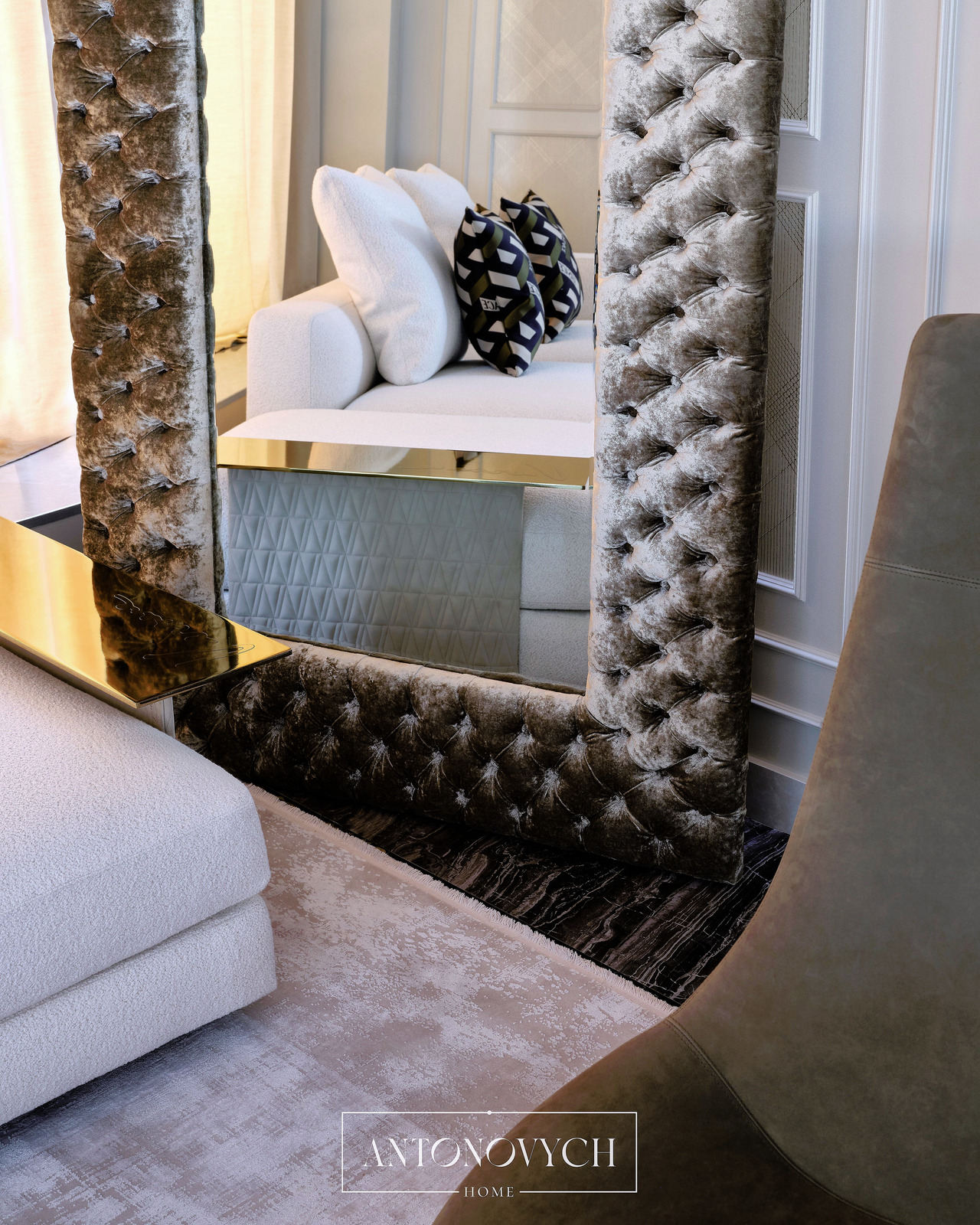 Versace Home Mirror and Coffee Table, view 3
