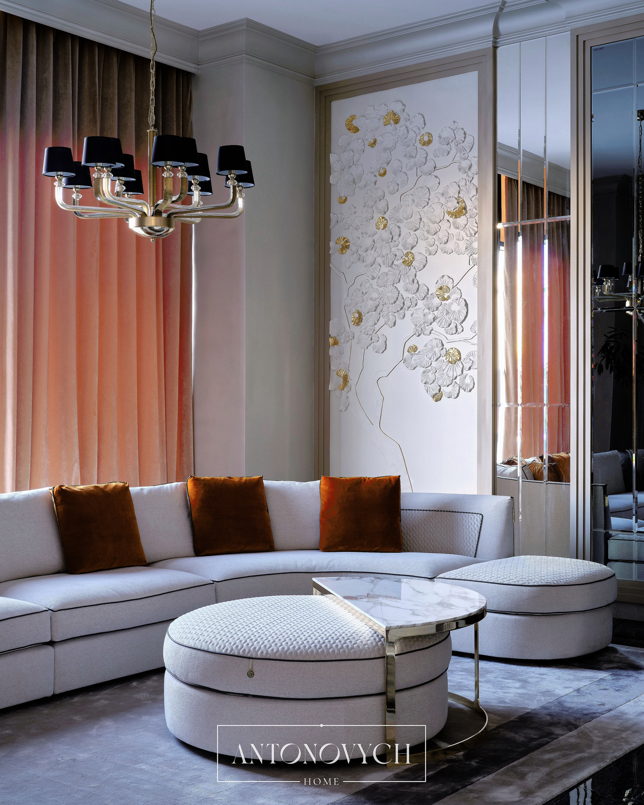 Vittoria Frigerio Borromeo Coffee Table, view 3