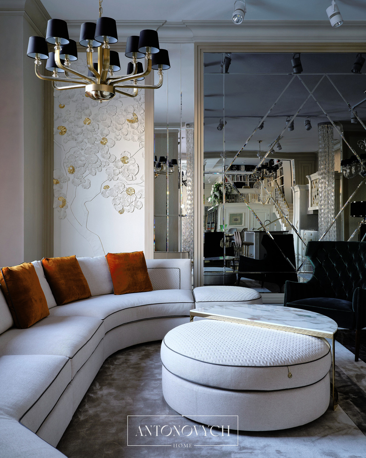 Vittoria Frigerio Piola Bergere Armchair