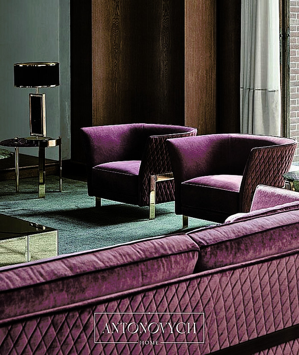 Angelo Cappellini Opera Contemporary Cosmo Living Room, view 11
