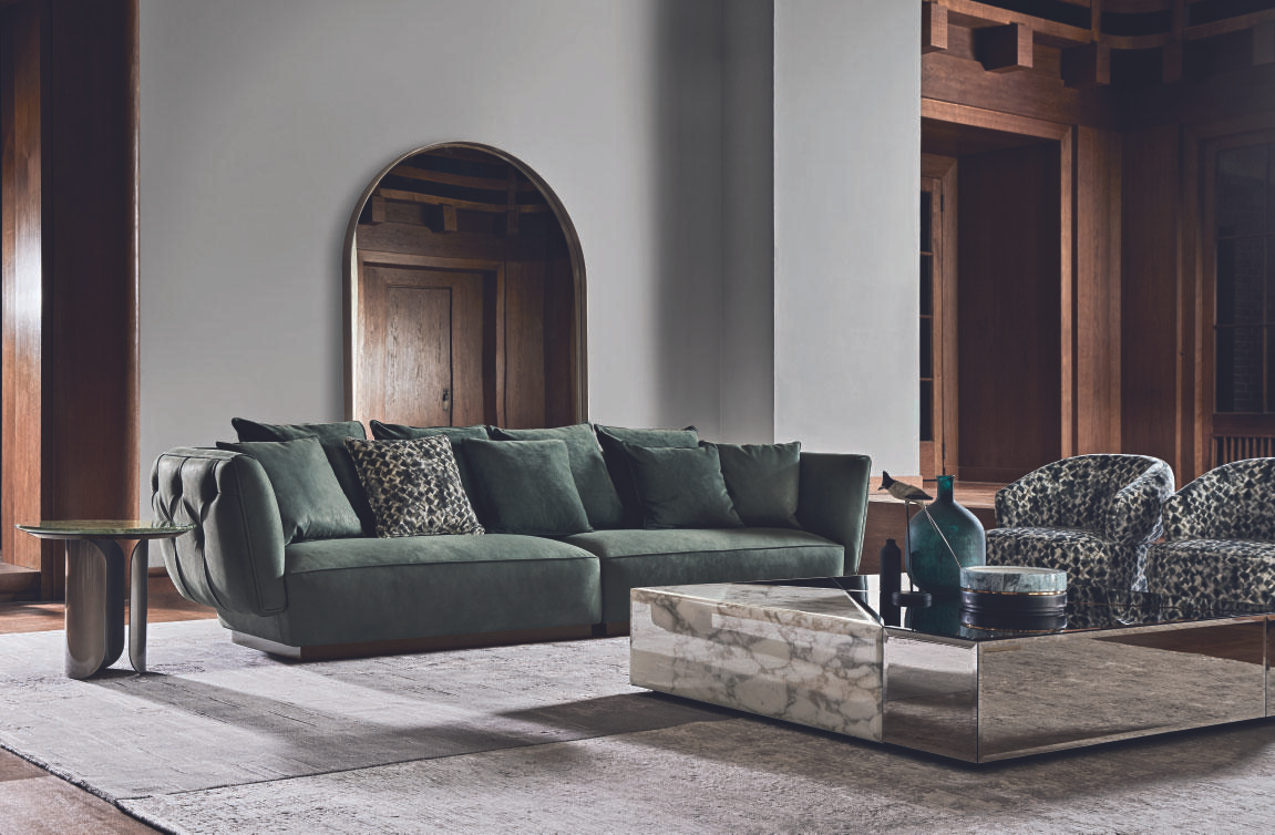 Angelo Cappellini Opera Contemporary Simon Living Room