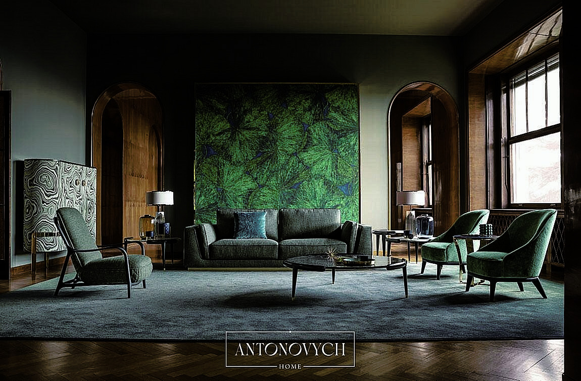 Barry Living Room, Angelo Cappellini Opera Contemporary, view 3