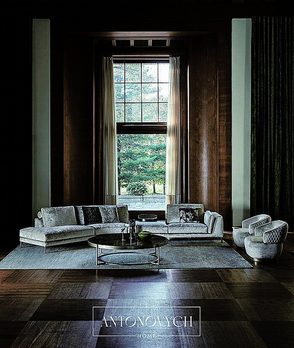 Angelo Cappellini Opera Contemporary Ferdinand Living Room, view 14
