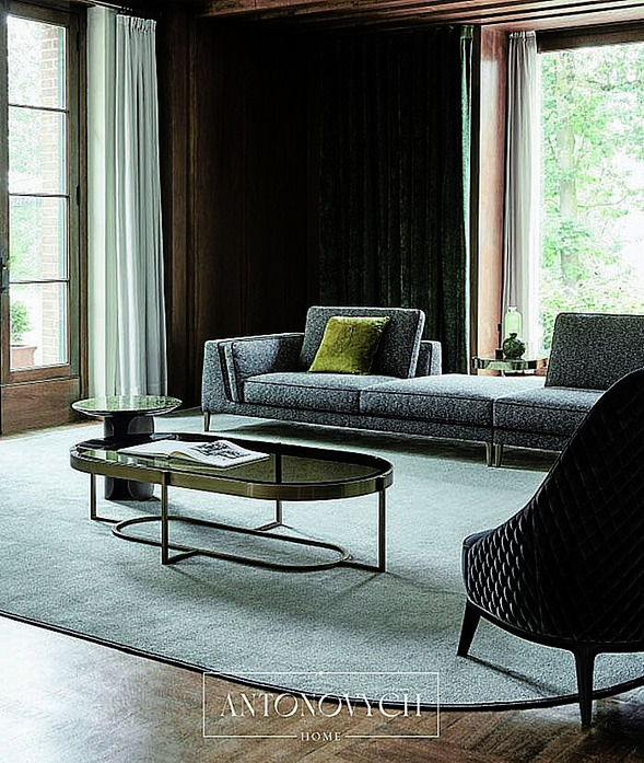 Angelo Cappellini Opera Contemporary Ferdinand Living Room, view 7