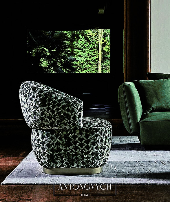 Angelo Cappellini Opera Contemporary Simon Living Room, view 3