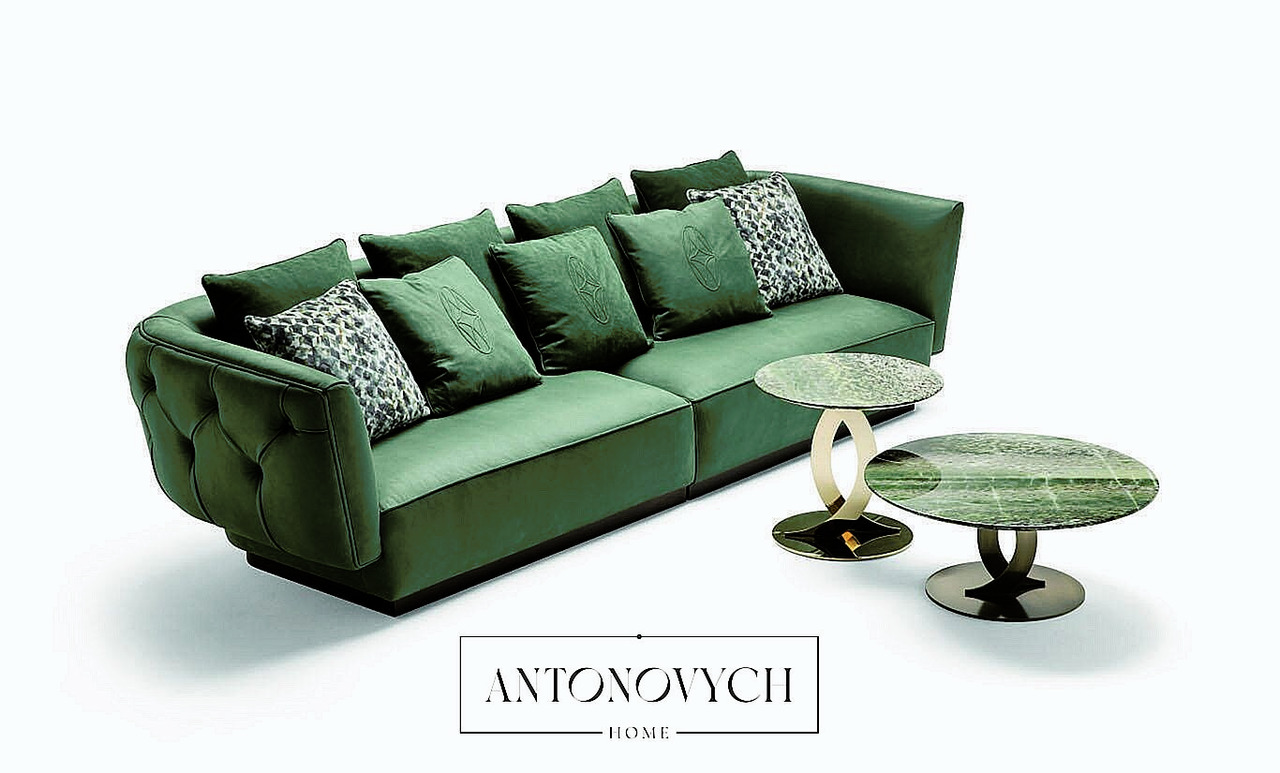 Angelo Cappellini Opera Contemporary Simon Living Room, view 7