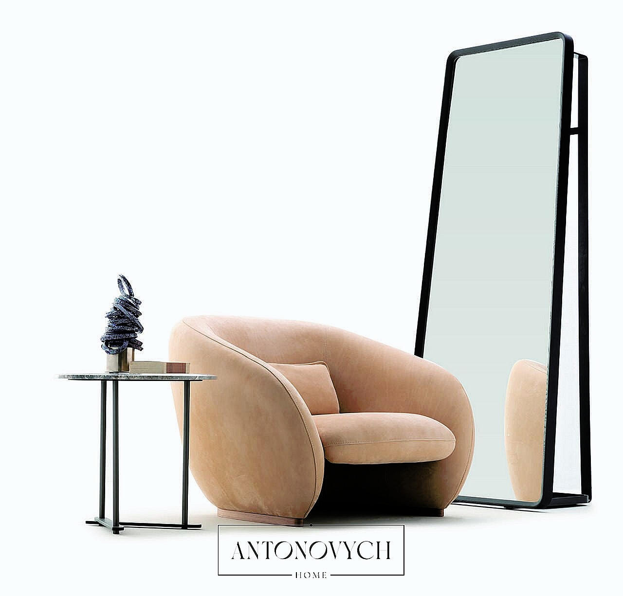 Botero Armchair by Ulivi, Vanity Atmosphere Collection, view 2
