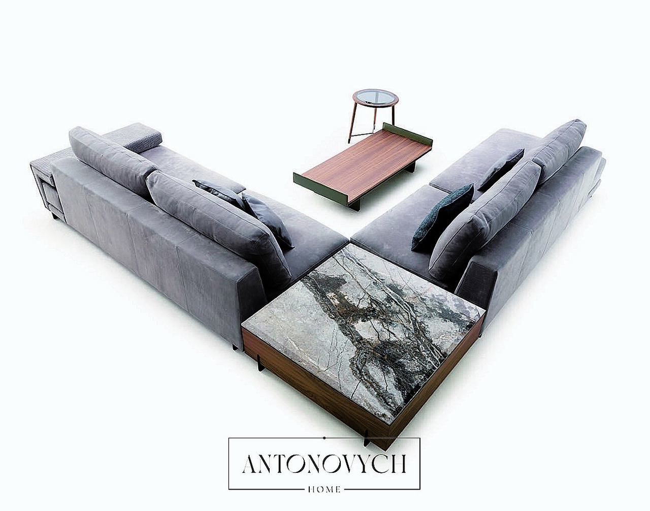 Ulivi Hector Slim Sofa, Vanity Atmosphere Collection, view 7