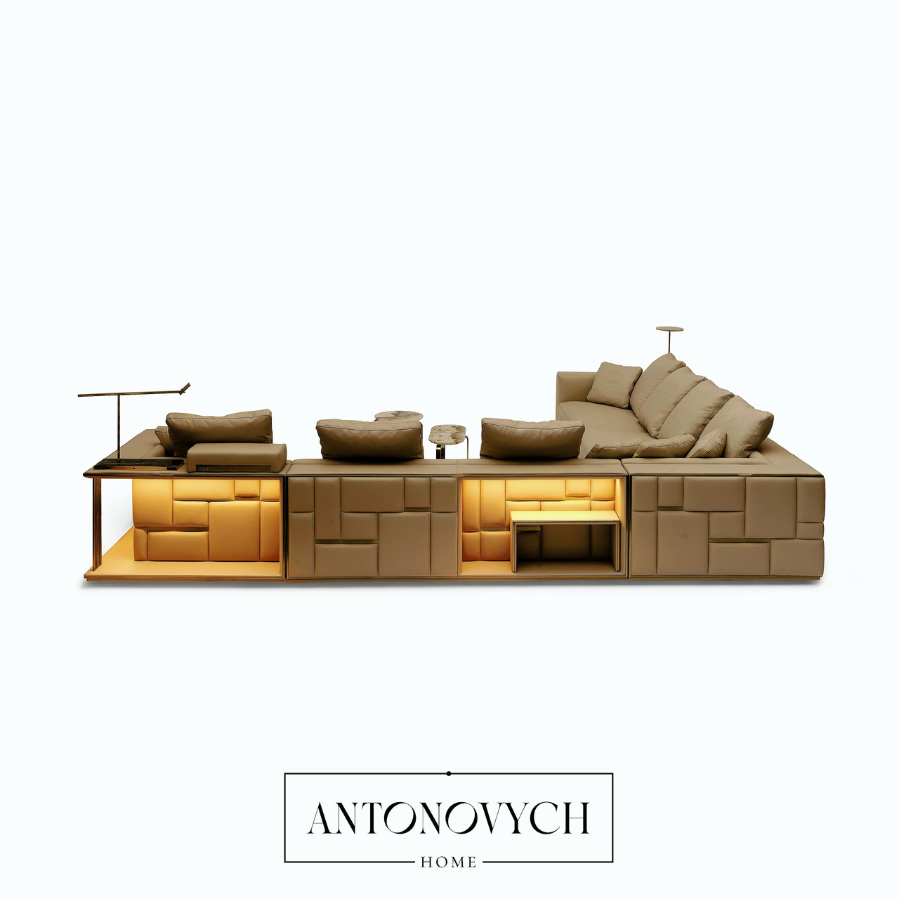 Visionnaire Babylon Rack Modular Sofa, view 8