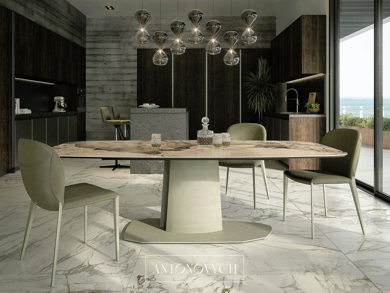 Cattelan Italia Aviator Keramik Lift Table, view 5