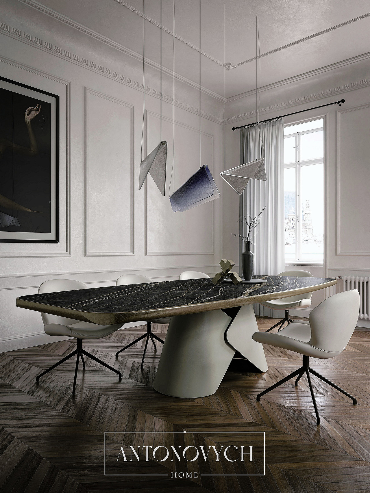 Cattelan Italia Scott Keramik Table, view 2