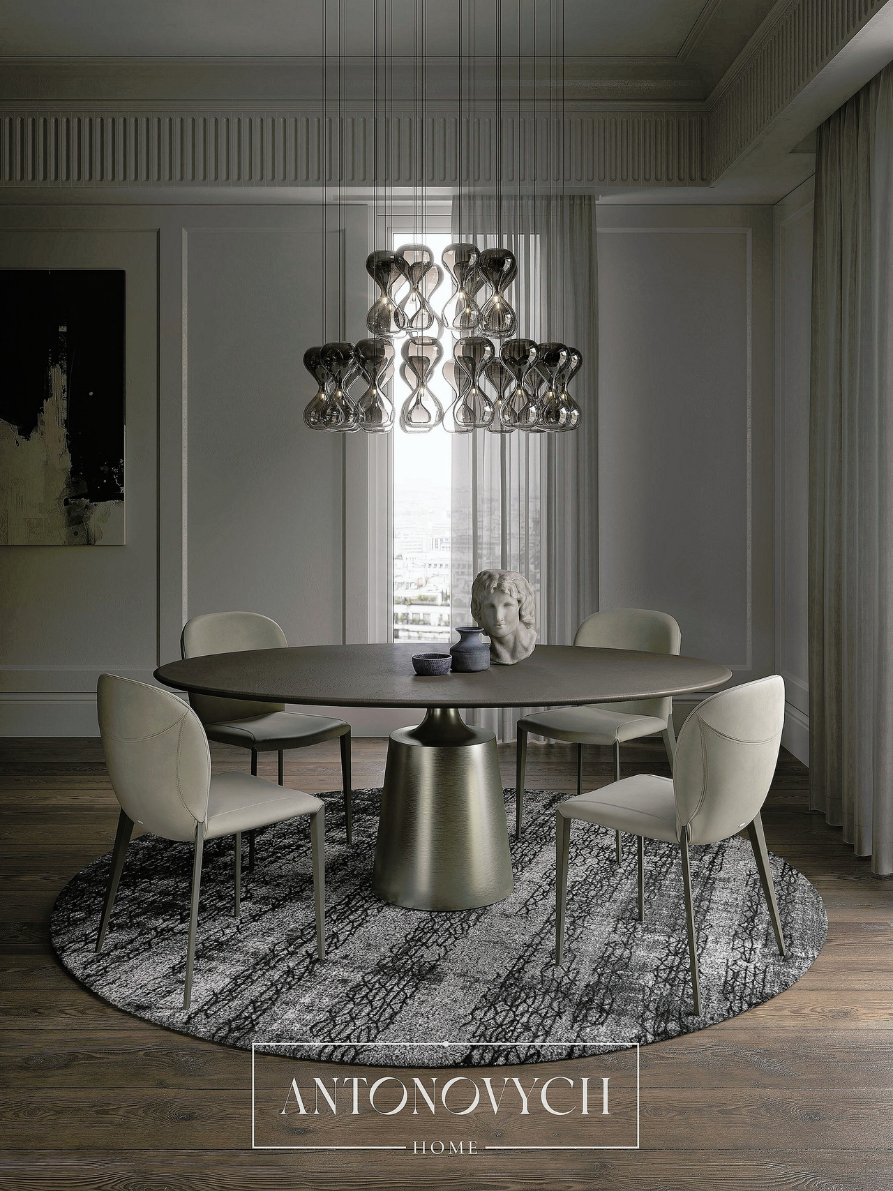 Cattelan Italia Yoda Dining Table, view 3