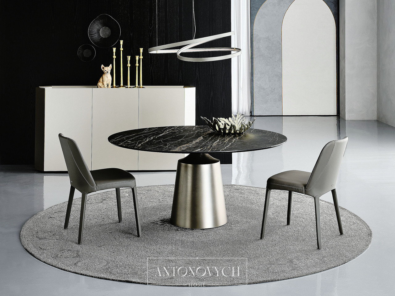 Cattelan Italia Yoda Dining Table, view 9