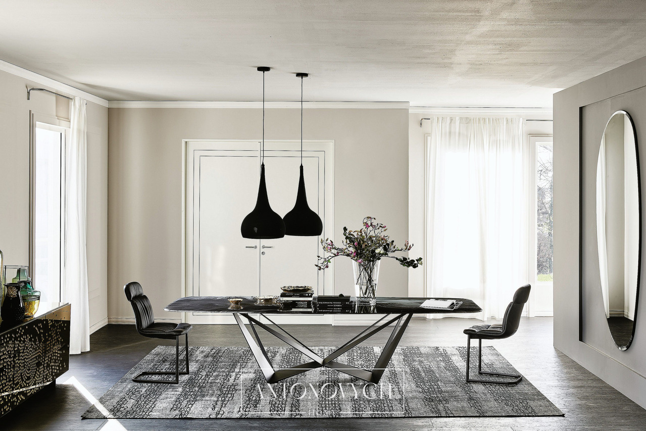 Cattelan Italia Skorpio CrystalArt Dining Table