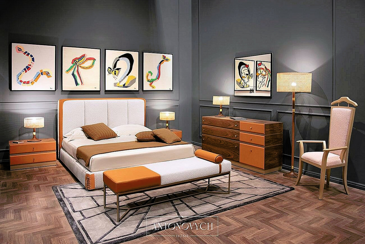 Formitalia Clarissa Glamour Collection Bedroom, view 5