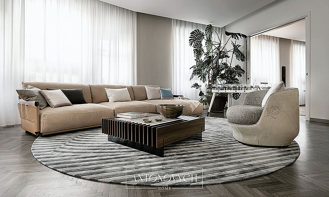 Giorgetti Adam Sofas for Italian Living Rooms, view 2