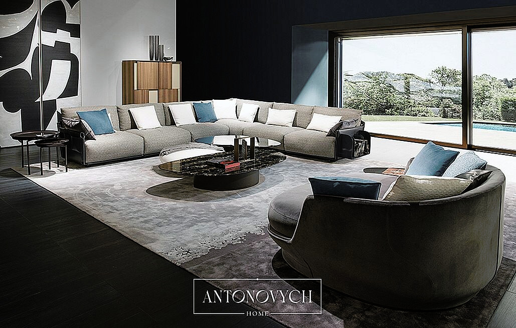 Giorgetti Adam Sofas for Italian Living Rooms