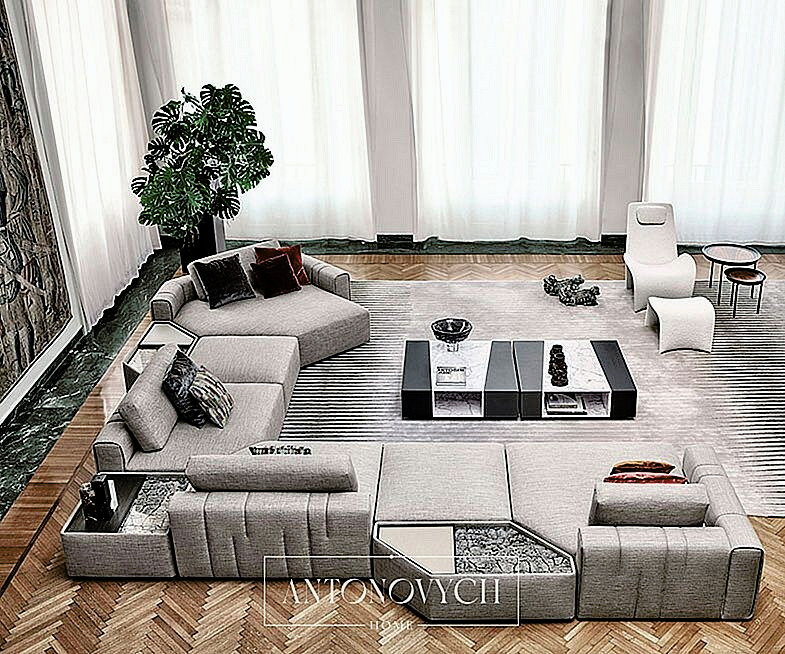 Giorgetti Karphi Modular Sofas for Living Rooms