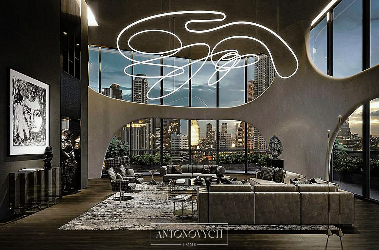 Gianfranco Ferre Home Gallerist 1 Living Room, view 7