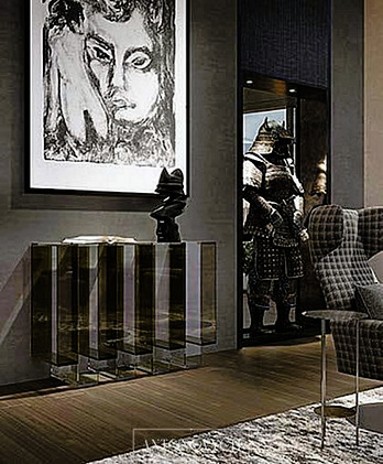 Gianfranco Ferre Home Gallerist 1 Living Room, view 6