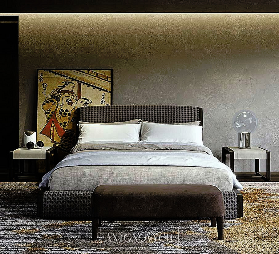 Gianfranco Ferré Home Gallerist Bedroom, view 2