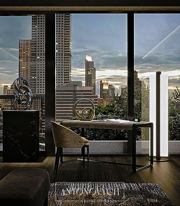Gianfranco Ferré Home Gallerist Bedroom, view 3