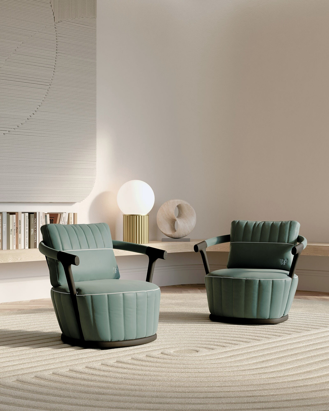 Vittoria Frigerio Mora Armchair