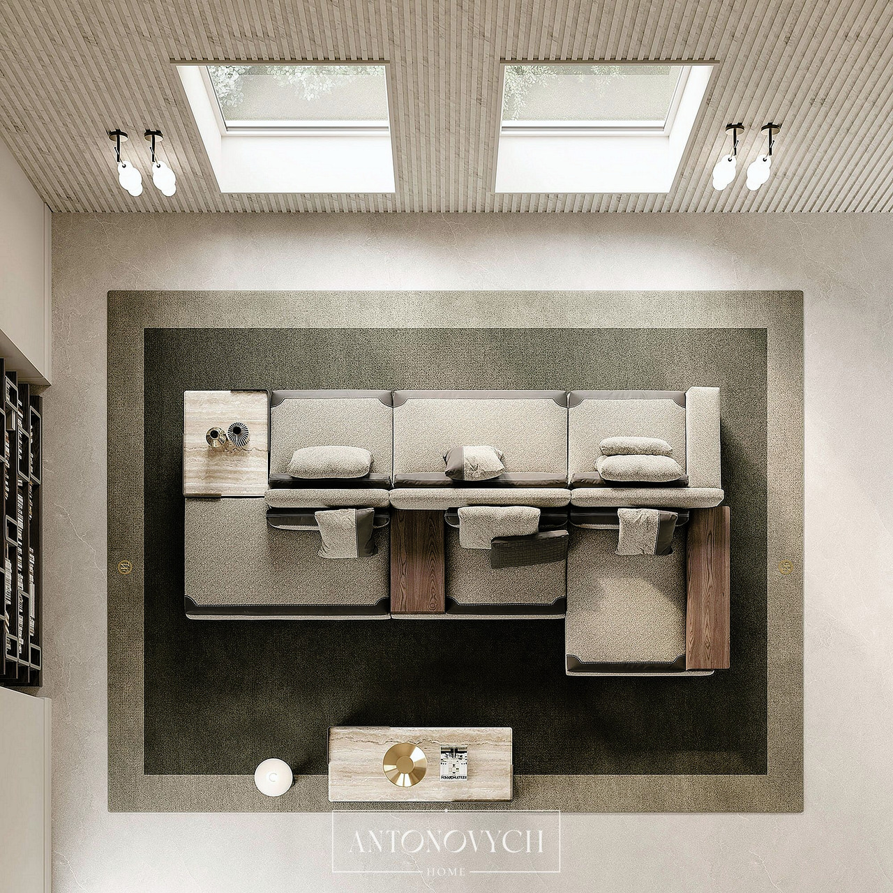 Vittoria Frigerio Spinola Modular Sofa, view 2