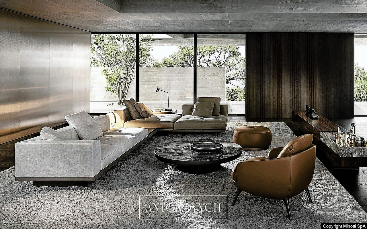 Minotti Dylan Sofa, view 2