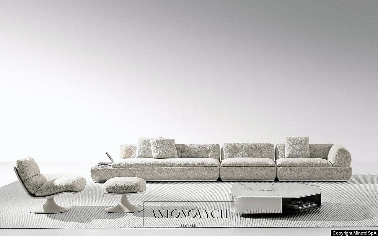 Minotti Supermoon Sofa, view 7