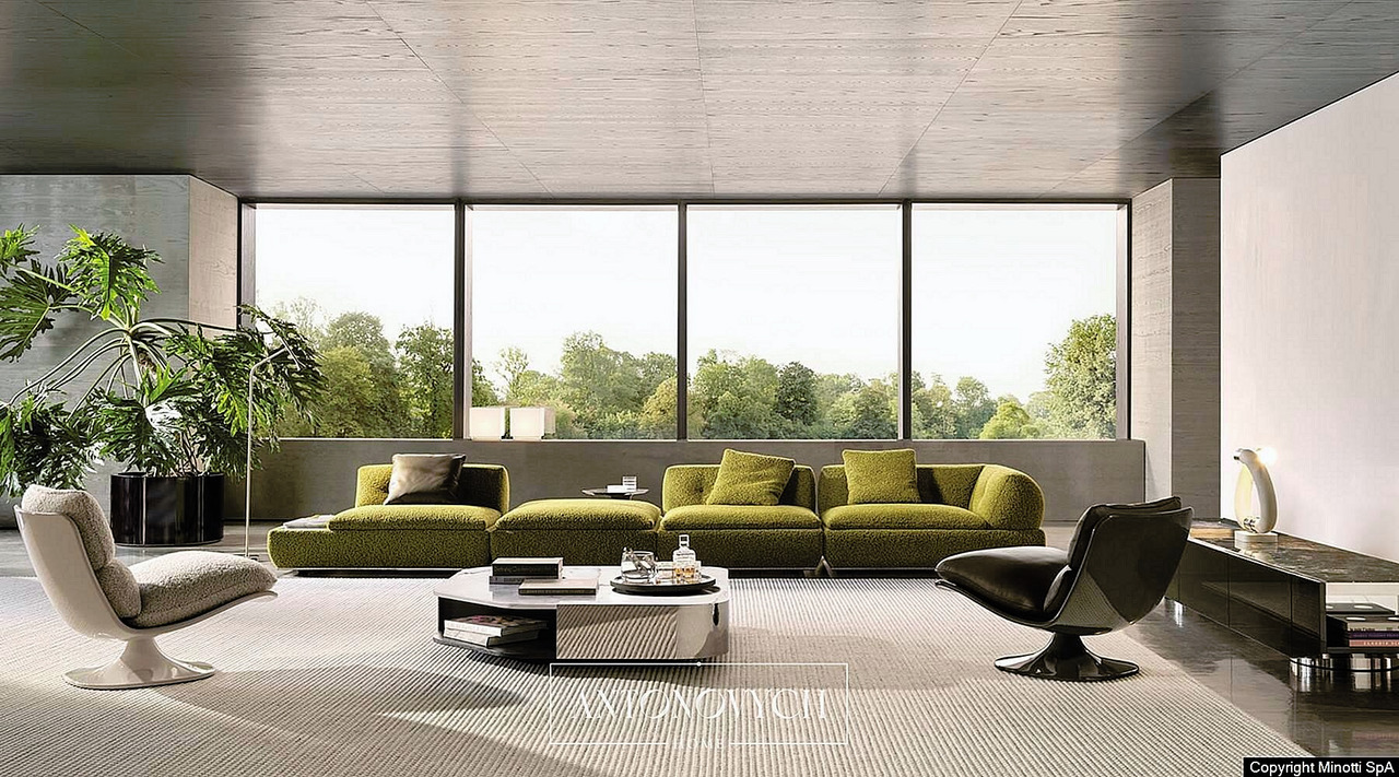 Minotti Supermoon Sofa, view 10